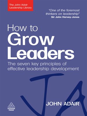 cover image of How to Grow Leaders